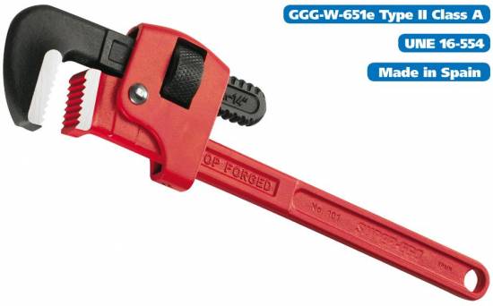 Outillage a main Cl&eacute; Stillson eco 18'' (griffe serre-tube) Super-Ego