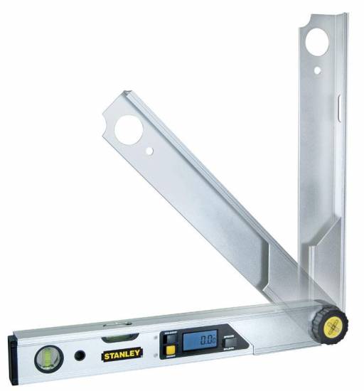 Metrologie Niveau digital d'angle 0-180&deg; 40 cm 2 fioles Stanley