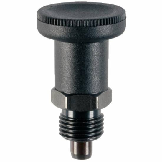 Visserie Fixation Vis d'indexage a bague 6 pans &Oslash;8 court blocage Halder