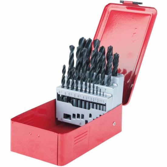Coffret forets, m&eacute;tal 1-13mm par 0.5 hss KS TOOLS