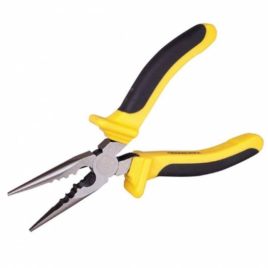 Outillage a main Pince &agrave; becs 1/2 ronds long 150mm Stanley