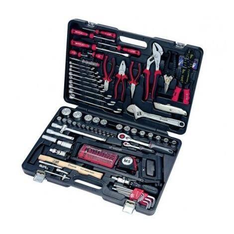 Outillage a main Coffret d'outillage 1/4' - 1/2' 104 pi&egrave;ces Promac