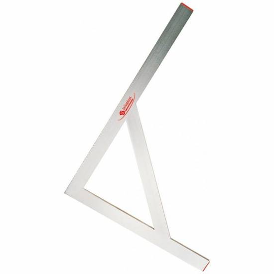 Outillage a main &Eacute;querre de ma&ccedil;on alu soude 100 x 60cm Taliaplast