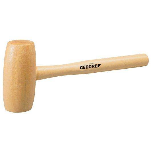 Outillage a main Maillet en bois &Oslash;70 mm Embout en charme DIN 7462A Gedore