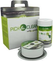 Decapage Set Pick & Clean (Agro - M&eacute;dical) 125 lingettes decapantes+125 lingettes neutralisantes Nitty Gritty