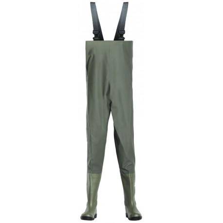 Chaussure CHEST SAFETY Waders de s&eacute;curit&eacute; PVC vert Coverguard