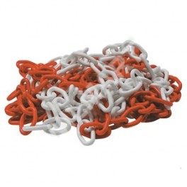 Signalisation Chaine ABS &Oslash;7mm lg29mm ht49mm sac de 25m R/J BGT