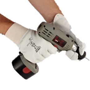 Gants cuir fleur de ch&egrave;vre taille 9 (12u) Lebon