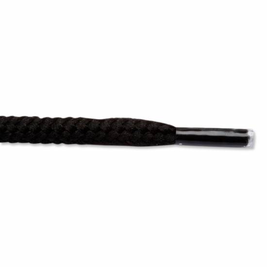 Produit d'hygi&egrave;ne Lacet rond 1m noir (la paire) S24