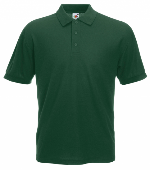 Gilet Polo piqu&eacute; poly/coton 180gr Taille S &agrave; XXL Vert Bouteille BGT