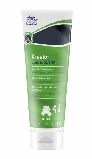 Produit d'hygi&egrave;ne Savon Kresto sp&eacute;cial ultra peinture tube 250mL BGT