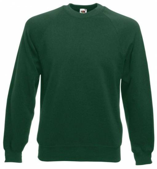 Gilet Sweet shirt Coton/poly SC260 280 gr/m2 Vert bouteille Taille S &agrave; XXL BGT