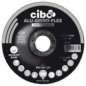 Meulage Disque Alu-Grind Flex &Oslash;125x3mm A36 Cibo