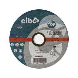 Tron&ccedil;onnage Disque a tronconner 125 x 1.6 serie Industrial Standard CIBO