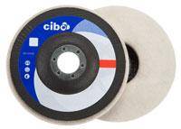 Finition Disque feutre &Oslash;180x3mm doux Cibo