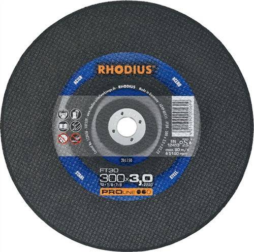 Tron&ccedil;onnage Disque &agrave; tron&ccedil;onner  FT 30 300X3X20 Rhodius