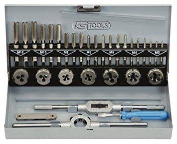 Coffret de tarauds et filieres de M3 &agrave; M12 KS TOOLS