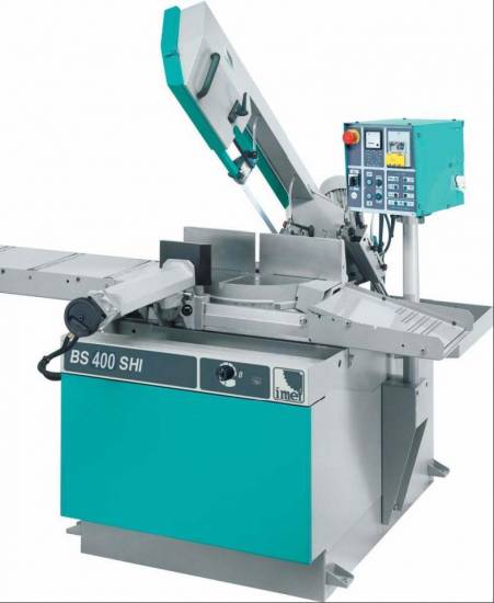 Lame scie ruban Scie a ruban dte/gauche tri 1.5/2.2kw semi-automatique &eacute;tau hydraulique Imet