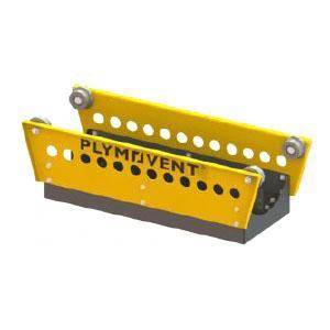 Traitement des fumees Chariot &Oslash;160 pour rail ER-5.8 Plymovent