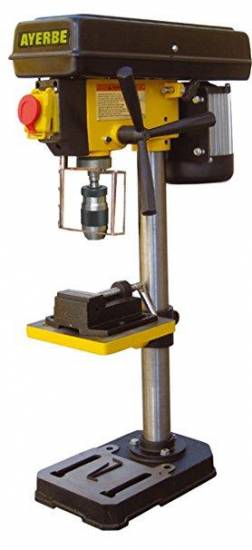 Machine Outil Perceuse d'&eacute;tabli AY-20-TS 20mm 12 vitesses course de broche 85mm 650W Ayerbe