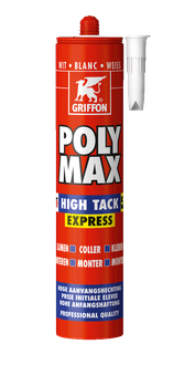 Colle et Etanch&eacute;it&eacute; Poly Max High Tack Express (cartouche 435gr) Griffon