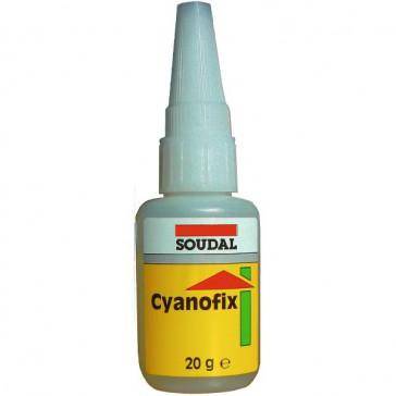Colle et Etanch&eacute;it&eacute; 84A colle cyanoacrylate flacon de 20gr Soudal
