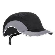 Anti-chute Casquette HardCap A1+&trade; Noir Visiere 7 cm JSP