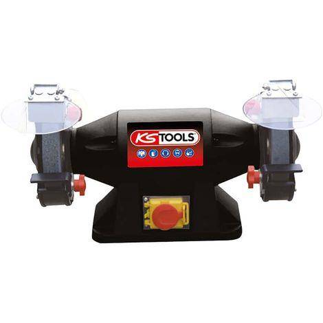 Machine Outil Touret 520 W meule / 2 meules &Oslash; 150 mm 220 V Longueur 420 mm P .13kg KS TOOLS