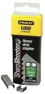 Visserie Fixation Agrafes 10 mm type A Stanley (Boite de 1000)