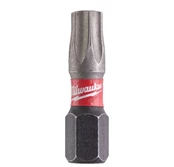 Outillage a main Embouts de vissag pour visseuse &agrave; choc Shockwave TX30 x 25 mm - 2 pcs Milwaukee