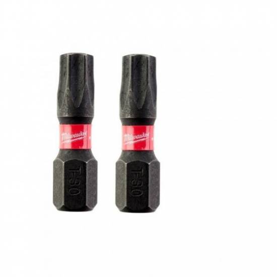 Outillage a main Embouts de vissage pour visseuse &agrave; choc Shockwave TX40 x 25 mm Milwaukee