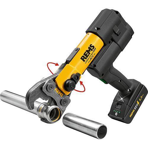 Divers Sertisseuse 10-108 mm Akku-Press ACC Li-Ion + 2 Batteries 14.4V - 3ah En coffret m&eacute;tallique REMS