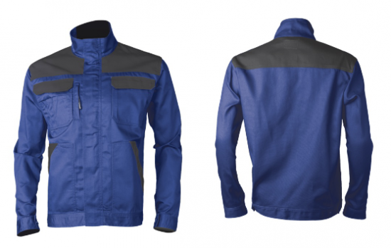VESTE COMMANDER BLEU ROYAL 100% COTON 260g/m&sup2; Coverguard