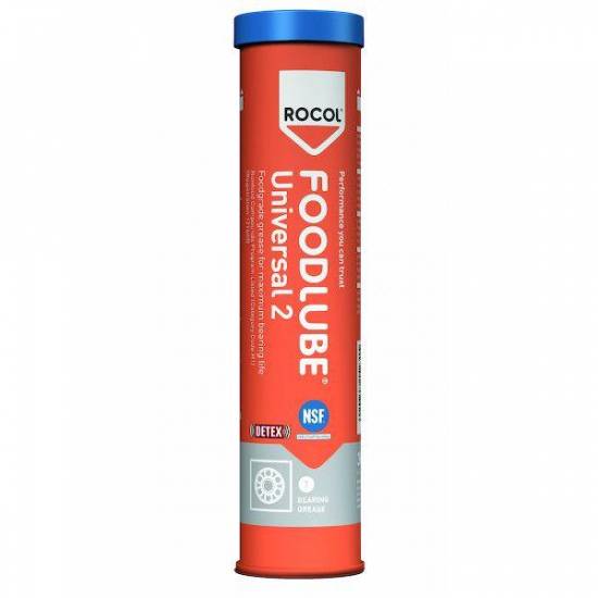 Colle et Etanch&eacute;it&eacute; Graisse alimentaire Foodlube cartouche 380gr Rocol