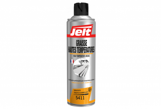 Graisse et Lubrifiants Graisse haute Temperature au cuivre 1200&deg;C Aerosol 650ml Jelt