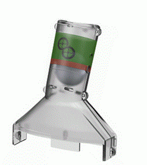Voie respiratoire Indicateur de d&eacute;bit d'air/d&eacute;bim&egrave;tre Powercap&reg; Infinity&reg; JSP