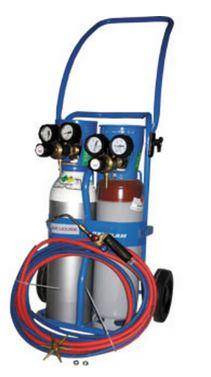Flamme Poste mobile oxy-ac&eacute;tyl&egrave;ne jetsoud Oxyflam B5 complet air liquide (B5-OX 1M3 / AC 0.8M3) GCE