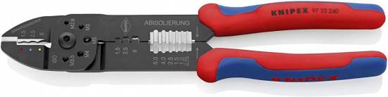 Outillage a main Pince a sertir universelle de 0,5 &agrave; 6mm&sup2; Knipex