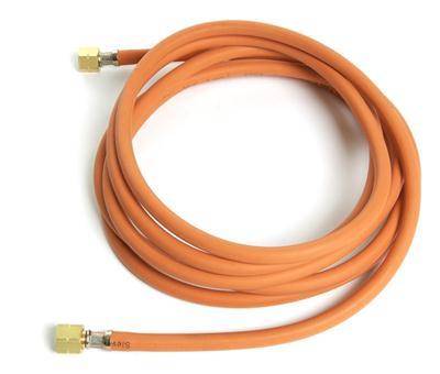 Flamme Tuyau propane 5m &Oslash;6.3mm raccords fixes 3/8 Sievert