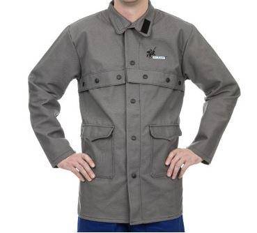 Vetement Veste de soudeur Arc Knight coton ignifug&eacute; 520m&sup2; Taille M Weldas