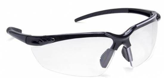 Lunette & Masque Lunettes de protection, polycarbonate incolore courb&eacute;, pont nasal anti-glisse (pcs/boite de 10) Coverguard