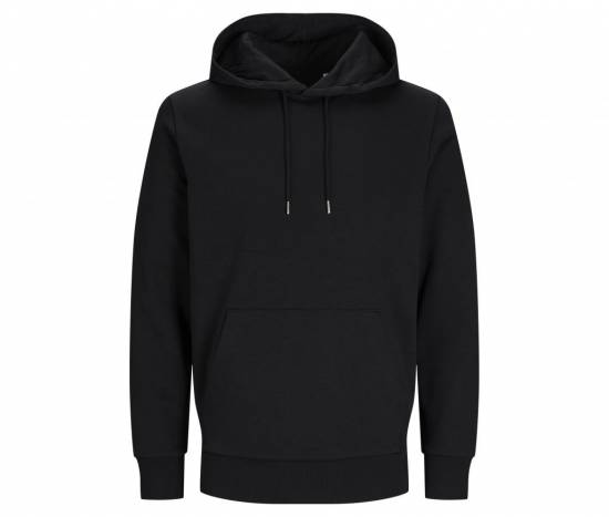 Veste Sweat &agrave; capuche NOIR 300 g/m&sup2; 80% coton organique 20%
